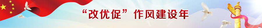 “改优促”作风建设年